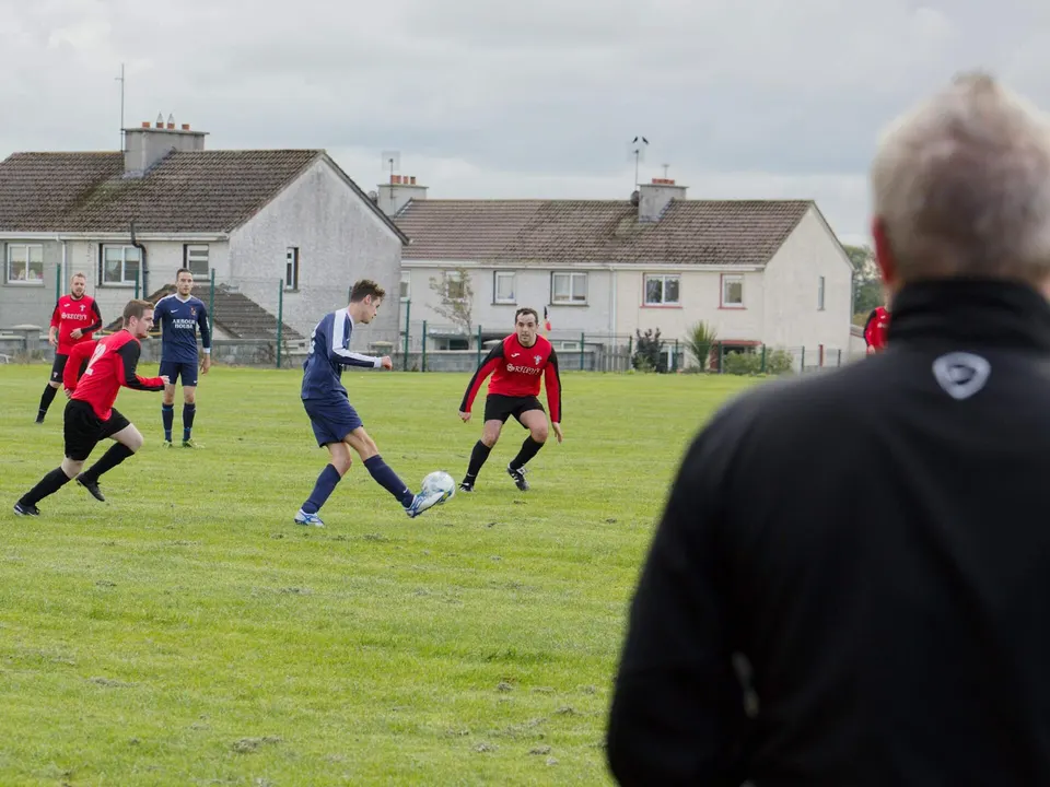Away game in Longford