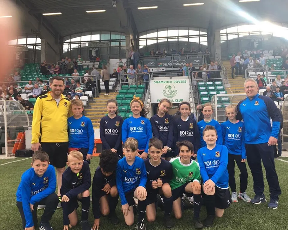 Shamrock Rovers at halftime